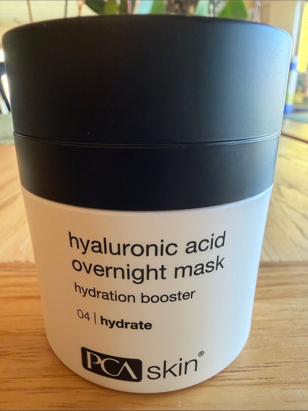PCA Hyaluronic Acid Overnight Mask — Hydrate (Black & White)